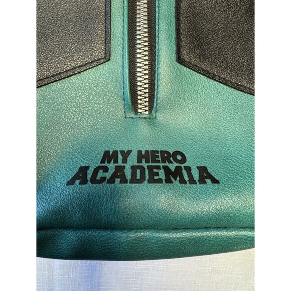 Bioworld Mini Backpack My Hero Academia Deku Suit Cosplay 12" x 10" EUC - Picture 6 of 11
